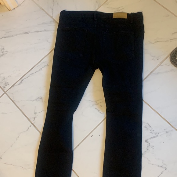 MNML Ripped Rhinestone Denim 33 - Picture 5 of 5